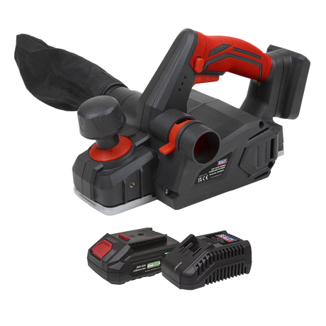 Sealey CP20VEPKIT1 SV20 Series Cordless Planer Kit 20V 2Ah - additional view 2