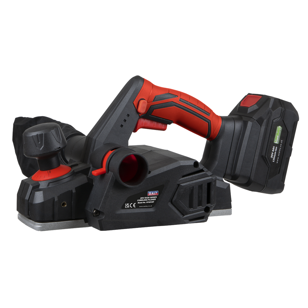 Sealey CP20VEP SV20 Series 82mm Cordless Planer 20V - Body Only - additional view 5