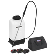 Sealey CP20VGBSKIT SV20 Series 15L Cordless Garden Backpack Sprayer 20V - 2 Batteries