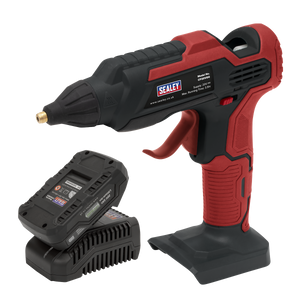 Sealey CP20VGGKIT1 SV20 Series Cordless Glue Gun Kit 20V 2Ah - additional view 3