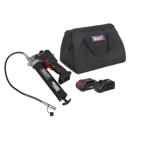Sealey CP20VGRGKIT1 SV20 Series Grease Gun Kit 20V 2Ah