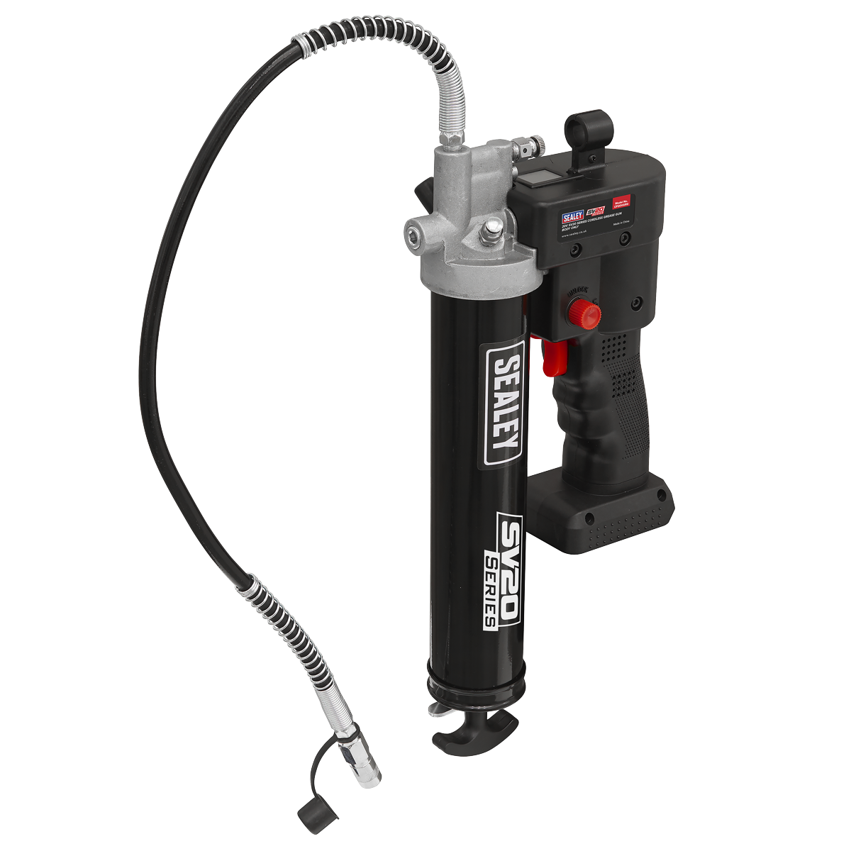 Sealey CP20VGRG SV20 Series Cordless Grease Gun 20V - Body Only - additional view 4