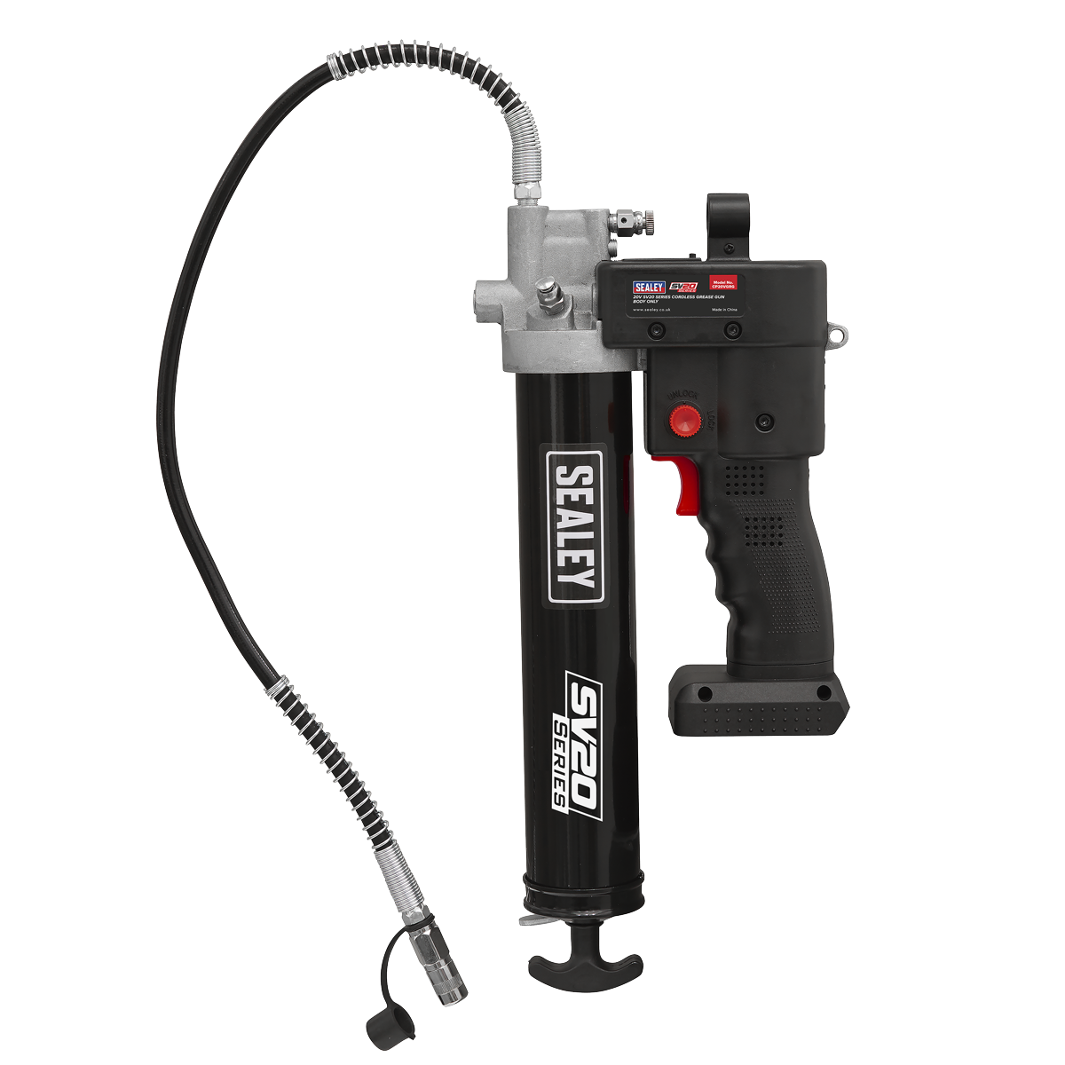 Sealey CP20VGRG SV20 Series Cordless Grease Gun 20V - Body Only - additional view 7