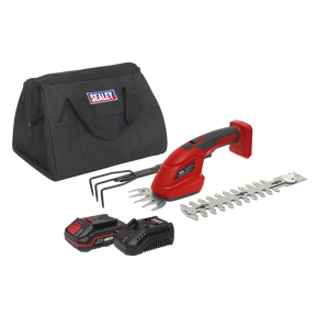 Sealey CP20VGT3KIT1 SV20 Series 3-in-1 Cordless Garden Tool Kit 20V 2Ah