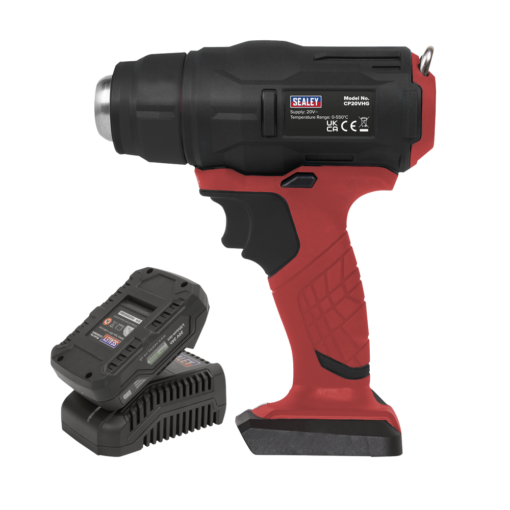 Sealey CP20VHGKIT SV20 Series Cordless Heat Gun Kit 20V 2Ah - additional view 3