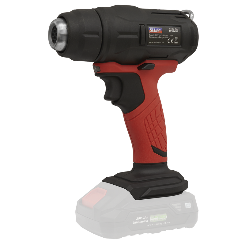 Sealey CP20VHGKIT2 SV20 Series Cordless Heat Gun Kit 20V - 2 Batteries - additional view 5