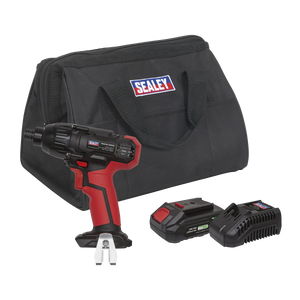 Sealey CP20VIDKIT1 SV20 Series 1/4"Hex Drive Cordless Impact Driver Kit 20V 2Ah