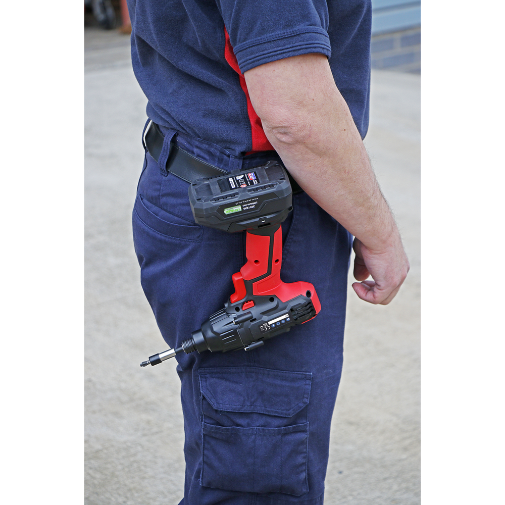 Sealey CP20VID SV20 Series 1/4"Hex Drive Cordless Impact Driver 20V - Body Only - additional view 7