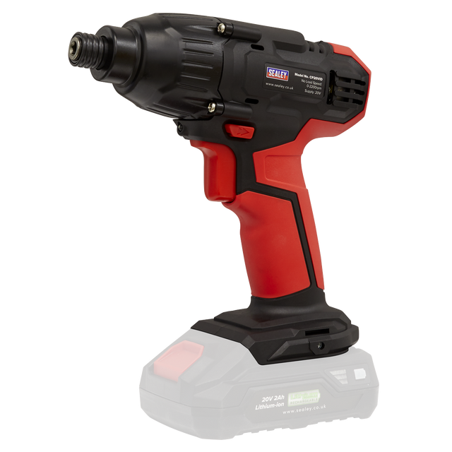 Sealey CP20VID SV20 Series 1/4"Hex Drive Cordless Impact Driver 20V - Body Only