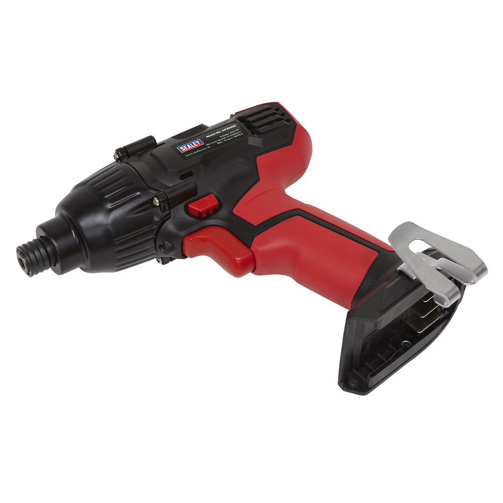 Sealey CP20VID SV20 Series 1/4"Hex Drive Cordless Impact Driver 20V - Body Only - additional view 3