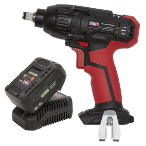 Sealey CP20VIWKIT1 SV20 Series 1/2"Sq Drive Cordless Impact Wrench Kit 20V 4Ah - 2 Batteries - additional view 3