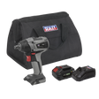 Sealey CP20VIWXKIT1 Premier SV20 Series 1/2"Sq Drive Brushless Cordless Impact Wrench Kit 20V 4Ah