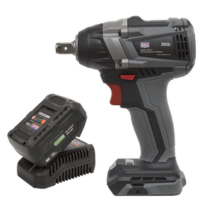 Sealey CP20VIWXKIT1 Premier SV20 Series 1/2"Sq Drive Brushless Cordless Impact Wrench Kit 20V 4Ah - additional view 3
