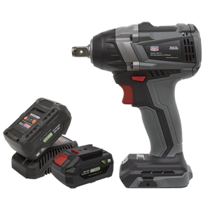 Sealey CP20VIWXKIT Premier SV20 Series 1/2"Sq Drive Brushless Cordless Impact Wrench Kit 20V 4Ah - 2 - additional view 3