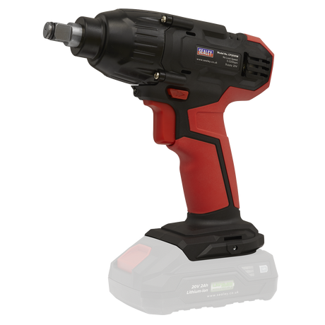 Sealey CP20VIW SV20 Series 1/2"Sq Drive Cordless Impact Wrench 20V - Body Only