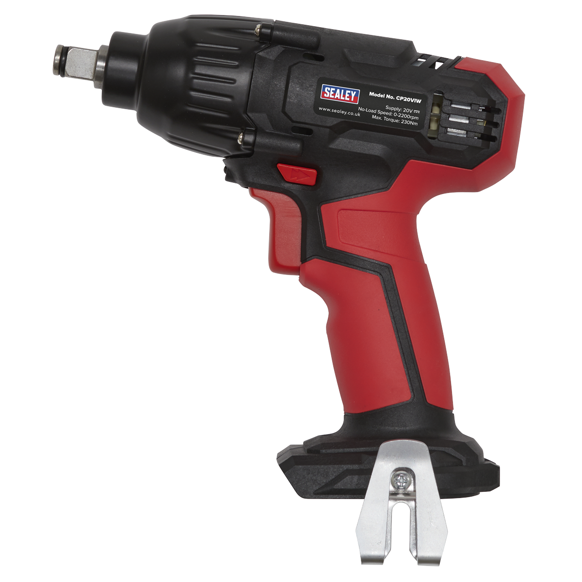 Sealey CP20VIW SV20 Series 1/2"Sq Drive Cordless Impact Wrench 20V - Body Only - additional view 5
