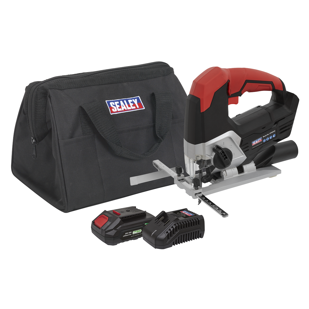 Sealey CP20VJSKIT1 SV20 Series Cordless Jigsaw Kit 20V 2Ah