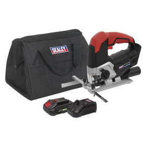 Sealey CP20VJSKIT1 SV20 Series Cordless Jigsaw Kit 20V 2Ah