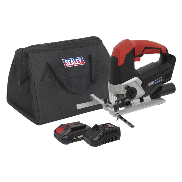 Sealey CP20VJSKIT1 SV20 Series Cordless Jigsaw Kit 20V 2Ah