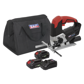 Sealey CP20VJSKIT SV20 Series Cordless Jigsaw Kit 20V - 2 Batteries
