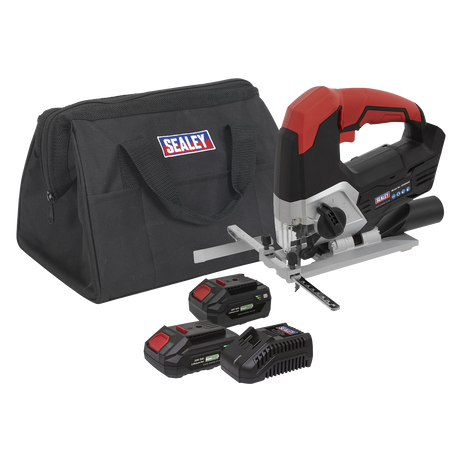 Sealey CP20VJSKIT SV20 Series Cordless Jigsaw Kit 20V - 2 Batteries