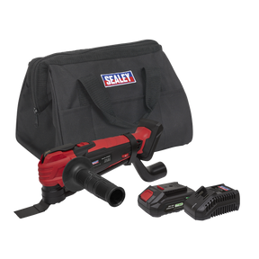 Sealey CP20VMTKIT1 SV20 Series Cordless Oscillating Multi-Tool Kit 20V 2Ah