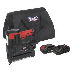 Sealey CP20VNGKIT1 SV20 Series Cordless Nail/Staple Gun Kit 18G 20V 2Ah