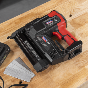 Sealey CP20VNGKIT SV20 Series Cordless Nail/Staple Gun Kit 18G 20V - 2 Batteries - additional view 11