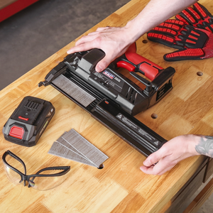Sealey CP20VNGKIT SV20 Series Cordless Nail/Staple Gun Kit 18G 20V - 2 Batteries - additional view 13