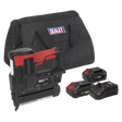 Sealey CP20VNGKIT SV20 Series Cordless Nail/Staple Gun Kit 18G 20V - 2 Batteries