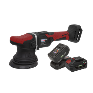 Sealey CP20VOPKIT2 Premier SV20 Series 125mm Cordless Orbital Polisher Kit 20V 4Ah - 2 Batteries - additional view 4