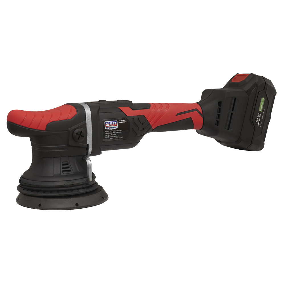 Sealey CP20VOP Premier SV20 Series 125mm Cordless Orbital Polisher 20V - Body Only - additional view 6