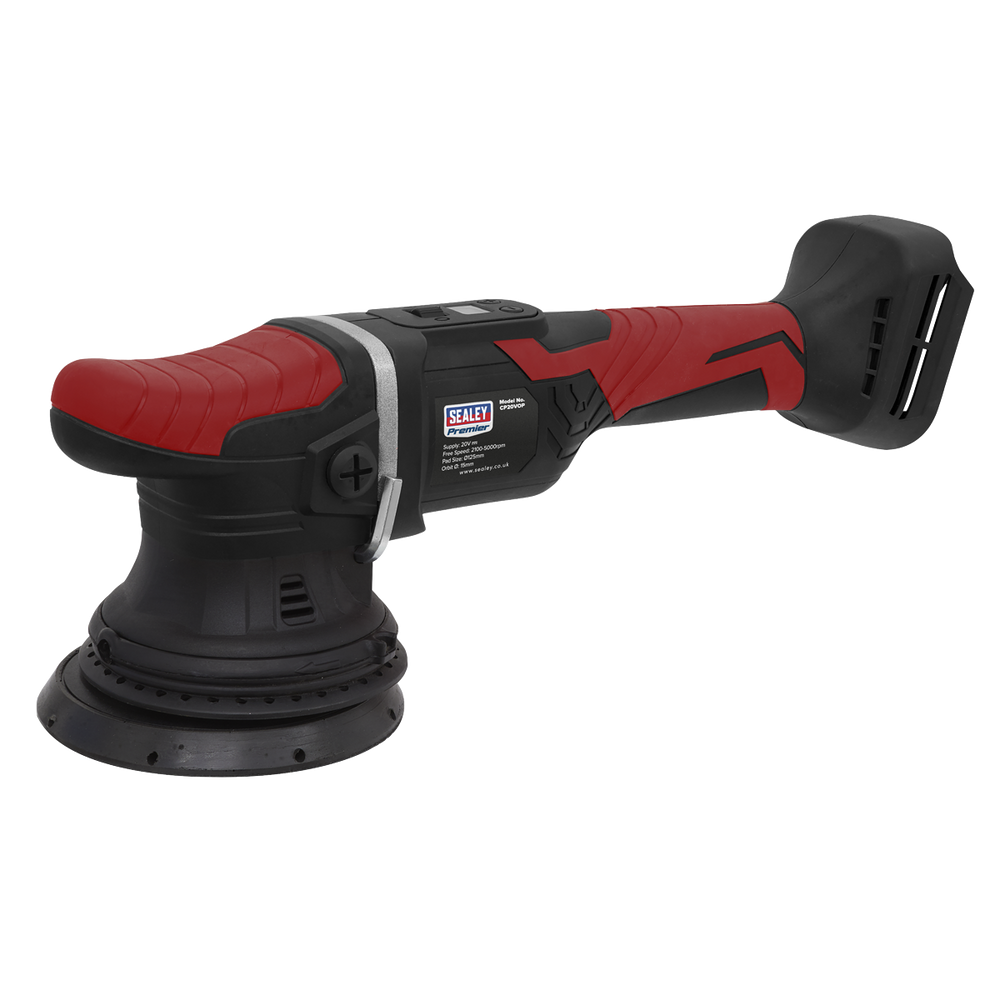 Sealey CP20VOP Premier SV20 Series 125mm Cordless Orbital Polisher 20V - Body Only - additional view 3