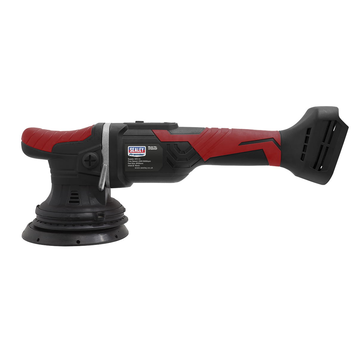 Sealey CP20VOP Premier SV20 Series 125mm Cordless Orbital Polisher 20V - Body Only - additional view 5