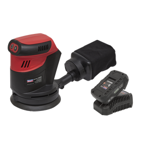 Sealey CP20VOSKIT1 SV20 Series 125mm Cordless Orbital Palm Sander 20V 2Ah - additional view 3