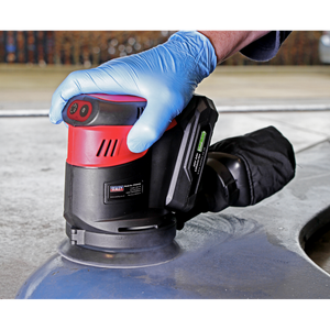 Sealey CP20VOSKIT1 SV20 Series 125mm Cordless Orbital Palm Sander 20V 2Ah - additional view 8