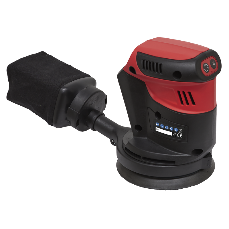 Sealey CP20VOS SV20 Series 125mm Cordless Orbital Palm Sander 20V - Body Only - additional view 4