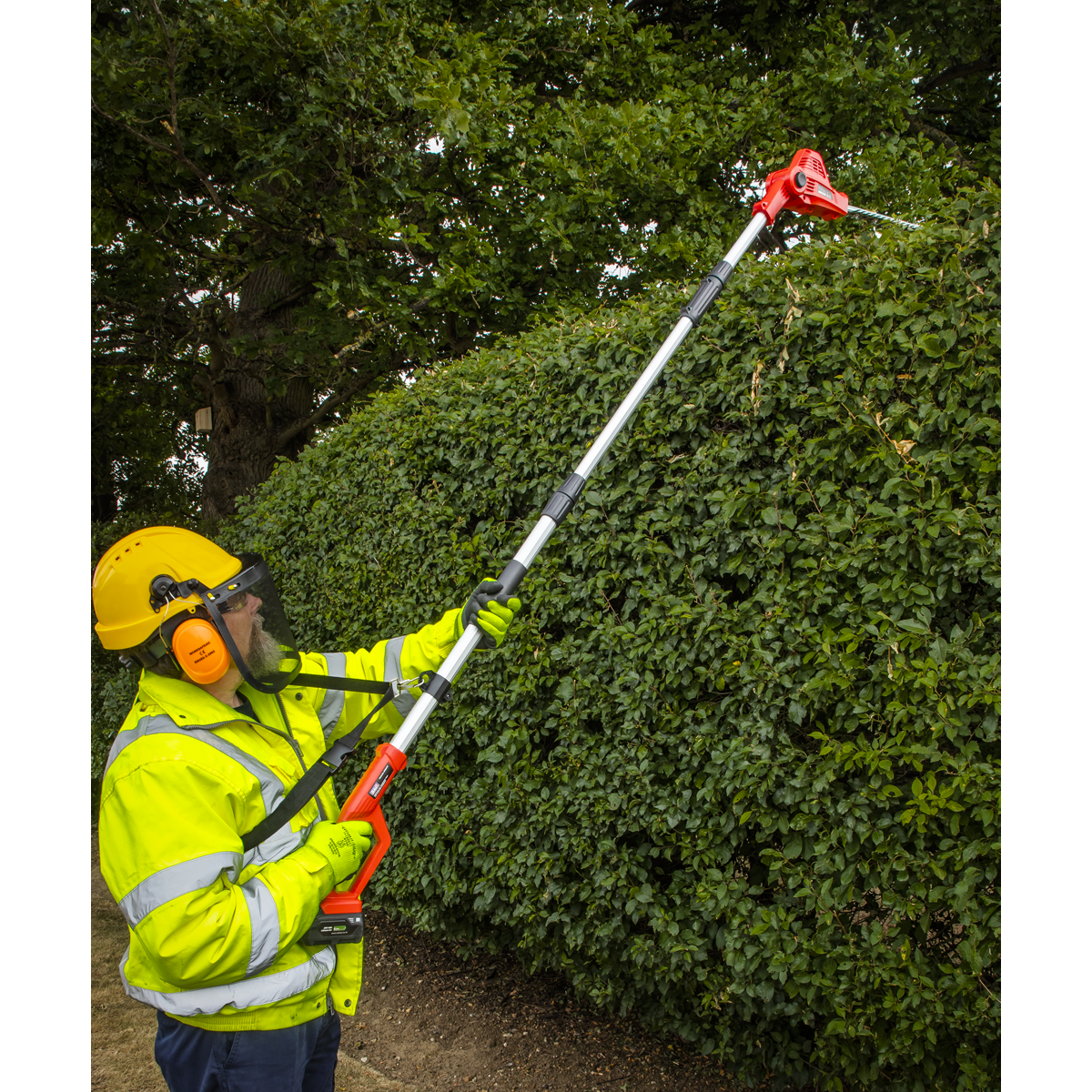 Sealey CP20VPHT SV20 Series 45cm Cordless Pole Hedge Trimmer 20V - Body Only - additional view 13