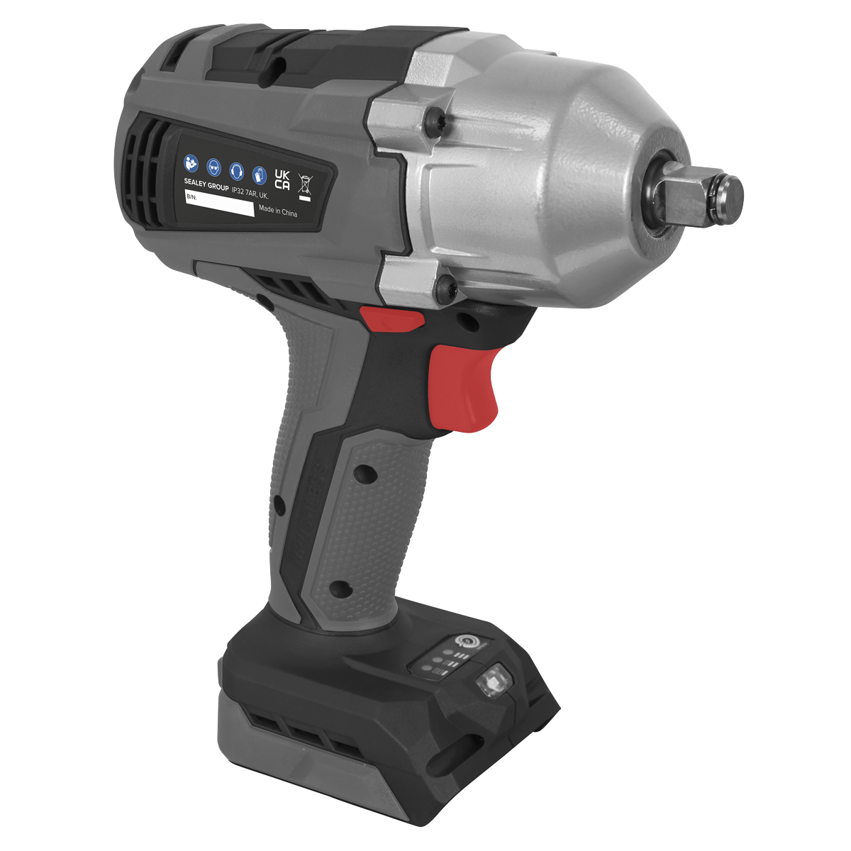 Sealey CP20VPIW Premier SV20 Series 1/2"Sq Drive Brushless Cordless Impact Wrench 20V - Body Only - additional view 11