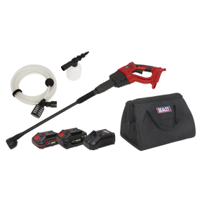 Sealey CP20VPWKIT SV20 Series 22Bar Cordless Pressure Washer Kit 20V - 2 Batteries