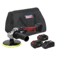 Sealey CP20VRPKIT2 Premier SV20 Series 150mm Cordless Rotary Polisher 20V 4Ah - 2 Batteries