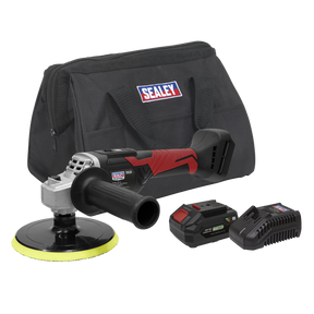 Sealey CP20VRPKIT Premier SV20 Series 150mm Cordless Rotary Polisher 20V 4Ah