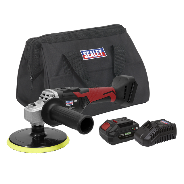 Sealey CP20VRPKIT Premier SV20 Series 150mm Cordless Rotary Polisher 20V 4Ah