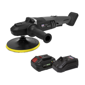 Sealey CP20VRPXKIT1 Premier SV20 Series 180mm Brushless Cordless Rotary Polisher Kit 20V 4Ah - additional view 2
