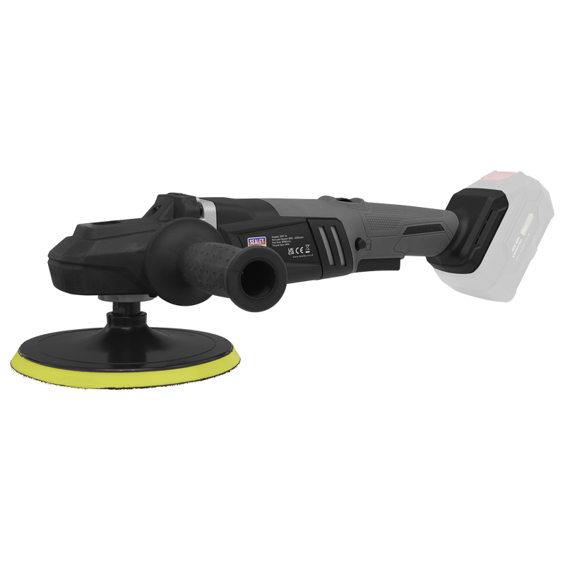 Sealey CP20VRPXKIT Premier SV20 Series 180mm Brushless Cordless Rotary Polisher 20V 4Ah - 2 Batteries - additional view 2