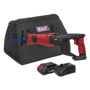 Sealey CP20VRSKIT1 SV20 Series Cordless Reciprocating Saw Kit 20V 2Ah