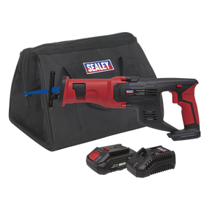 Sealey CP20VRSKIT1 SV20 Series Cordless Reciprocating Saw Kit 20V 2Ah