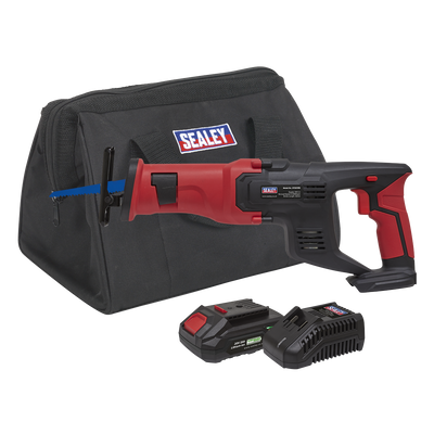 Sealey CP20VRSKIT1 SV20 Series Cordless Reciprocating Saw Kit 20V 2Ah