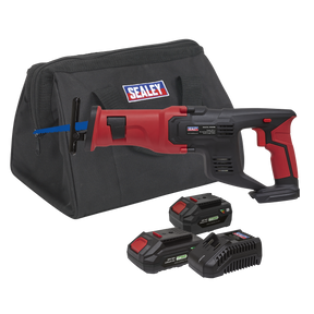 Sealey CP20VRSKIT SV20 Series Cordless Reciprocating Saw 20V - 2 Batteries