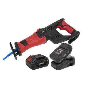 Sealey CP20VRSKIT SV20 Series Cordless Reciprocating Saw 20V - 2 Batteries - additional view 3